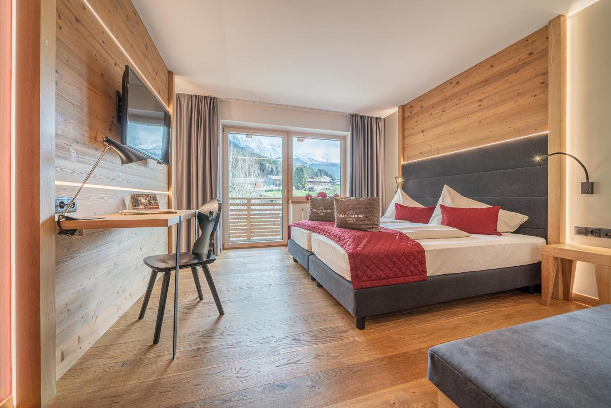 Hotel Salzburger Hof Leogang Bagian luar foto