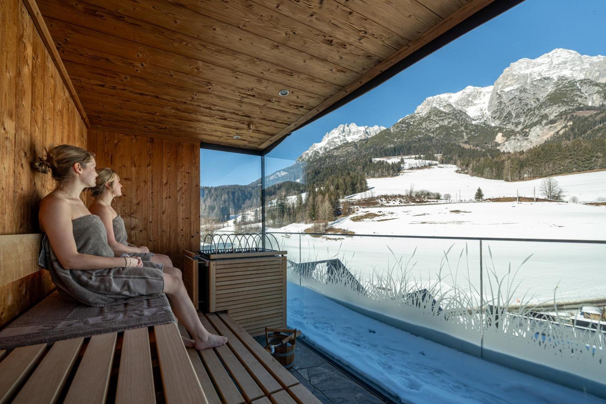 Hotel Salzburger Hof Leogang Bagian luar foto